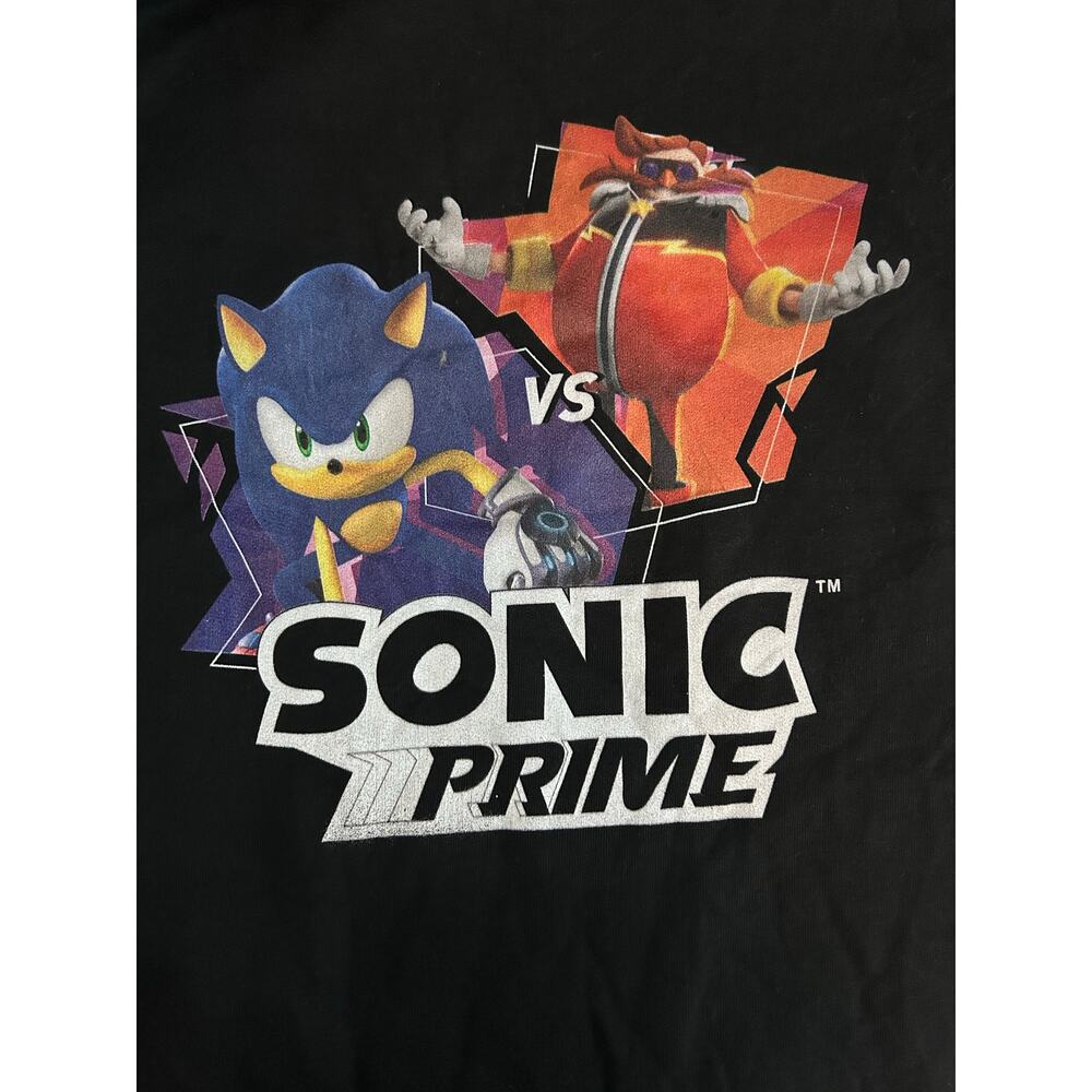 Unbranded Sonic Image Graphic Hoodie NEW Unisex LS Kangaroo Pull over Size 2XL